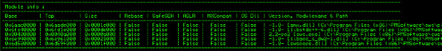 Finding non ASLR Enabled Binaries