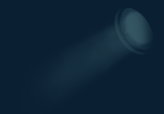 Dull light in darkness