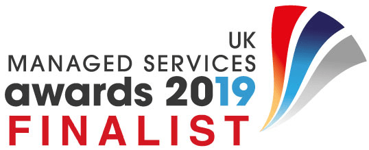 Managed services awards 2019 finalist logo