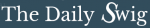 The Daily Swig logo